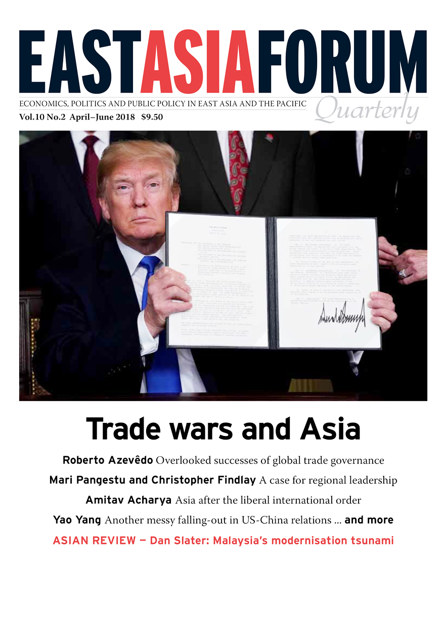 East Asia Forum Quarterly: Volume 10, Number 2, 2018